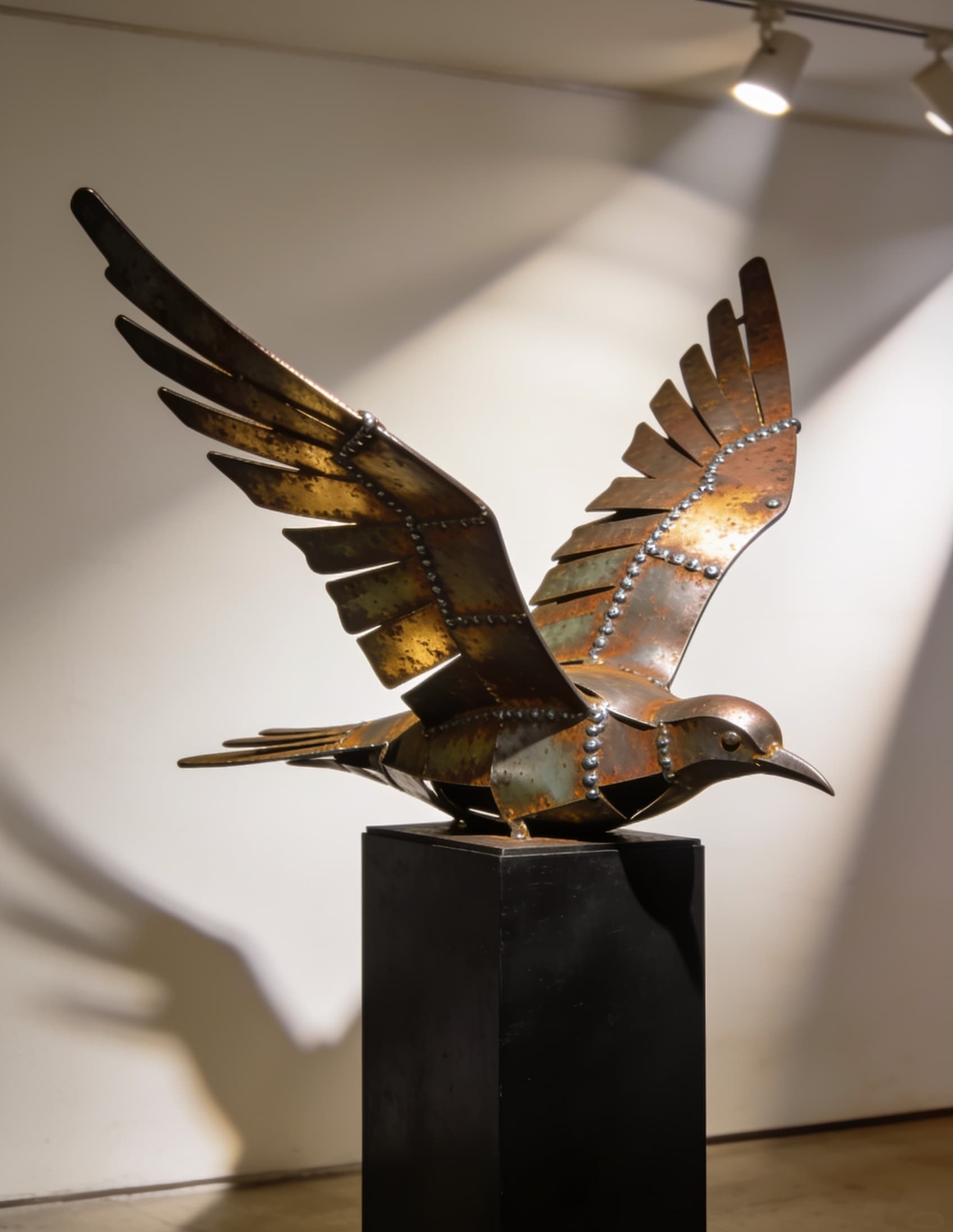 L'Envol par Kouamé Yao — Métal, sculpture
